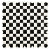 Black & White Chequered <br> Plates (8)